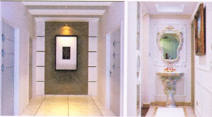 過(guò)道盡頭宜做端景