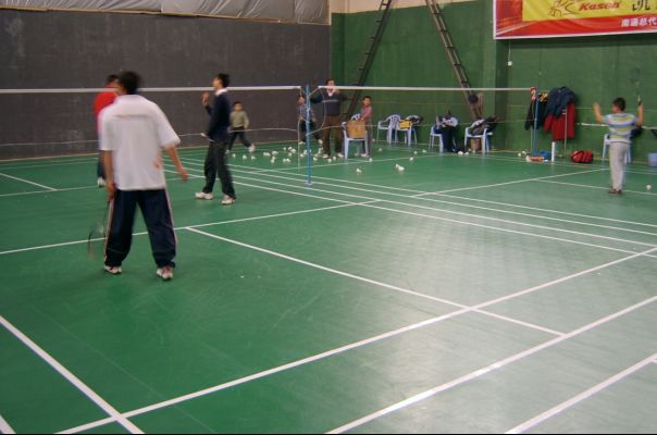 羽毛球地板工程案例